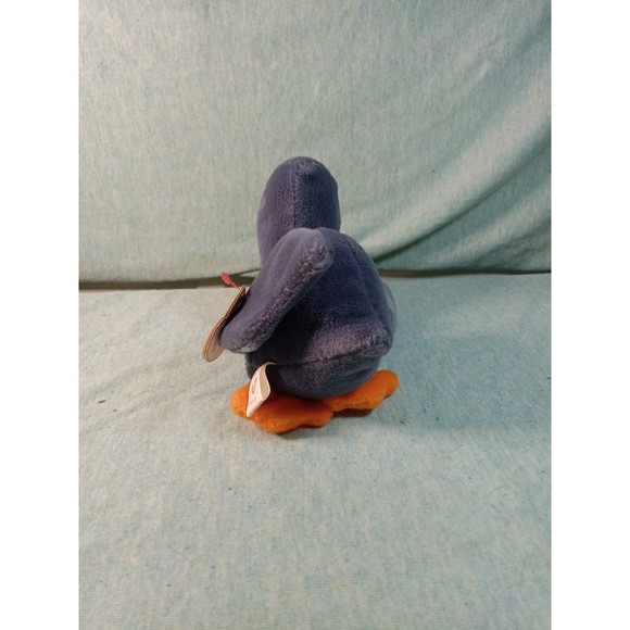 Ty Retired Original Beanie Babies Baby SCOOP the Pelican July 1, 1996 - Picture 4 of 5